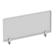 OFFICE AND OFFICE SUPPLIES | Alera 47 in. x 0.5 in. x 18 in. Polycarbonate Privacy Panel - Silver/Clear