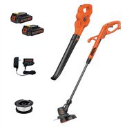 OUTDOOR POWER COMBO KITS | Black & Decker 20V MAX Lithium-Ion Cordless String Trimmer/Edger and Sweeper Combo Kit (1.5 Ah)