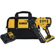 NAILERS AND STAPLERS | Factory Reconditioned Dewalt DCN650D1R 20V MAX XR 15 Gauge Cordless Angled Finish Nailer