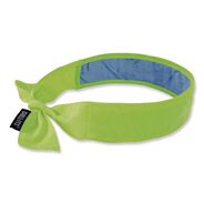 CLOTHING AND GEAR | Ergodyne Chill-Its 6700CT One Size Fits Most Cooling Bandana PVA Tie Headband - Lime