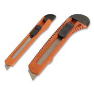 CUTTING TOOLS | Great Neck 9 mm/18 mm Knife Snap-Off Utility Knife Set - Orange/Black