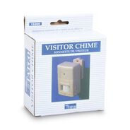 POWER TOOL ACCESSORIES | Tatco 2.75 in. x 2 x 4.25 in. Battery Operated Visitor Arrival/Departure Chime - Gray