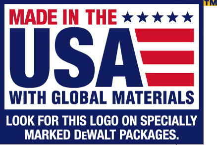 DEWALT TOOLS - MADE IN THE USA