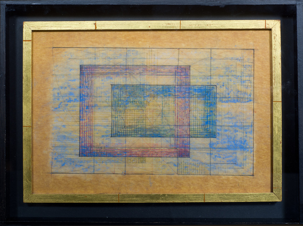 Artist Sir Thomas Monnington: Study 1 for Reciprocity, c. 1970