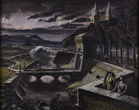 Artist Alan Sorrell: The Evening Signal, 1940