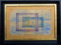 Artist Sir Thomas Monnington: Study 1 for Reciprocity, c. 1970