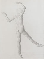 Artist Colin Gill: Study for LAllegro, circa 1920