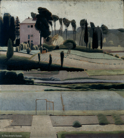 Artist Winifred Knights: A View to the East from the British School at Rome